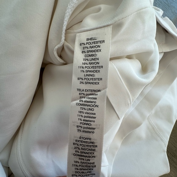 White House Black Market White and Black Mini Dress - Picture 5 of 8